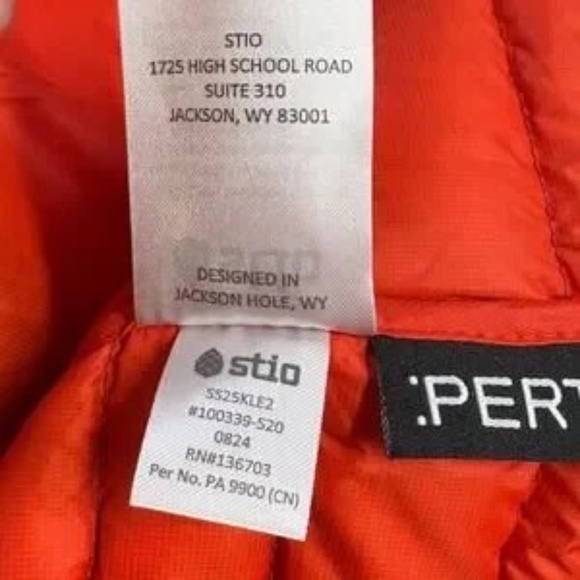 Like new Stio Women's Pinion Down Hooded Jacket Triple Berry Pink Size XXL - Picture 8 of 9